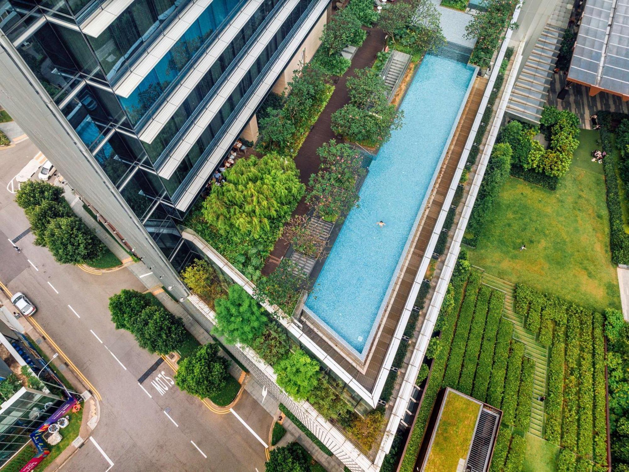 Sofitel Singapore City Centre Exterior foto